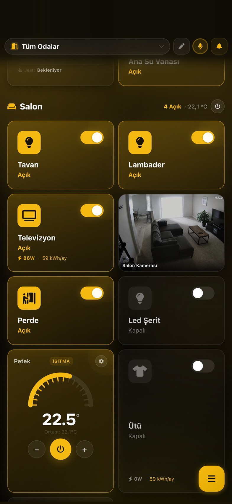 Işıklar ekranı